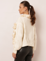 CARDIGAN KIEZA OFF WHITE