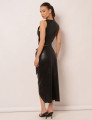 CONJUNTO COURO PU SAVANA PRETO