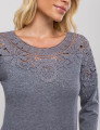 BLUSA MODAL MILENY CINZA