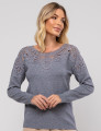 BLUSA MODAL MILENY CINZA
