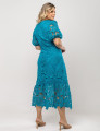 VESTIDO MIDI GUIPIR LORENA PLUS VERDE