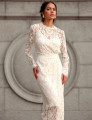 Vestido Renda Transpassado Elis Off White