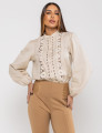 CALÇA MONTARIA JOYCE BEGE