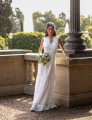 Vestido Longo Bordado Mariana  Off White