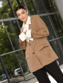 Blazer Desconstruído Camisa Amanda Bege