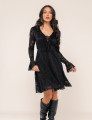 VESTIDO EM RENDA LAVÍNIA PRETO