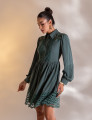 VESTIDO CURTO GUIPIR ISADORA VERDE
