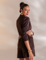 CONJUNTO ALFAIATARIA PERLA MARROM