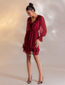 VESTIDO CURTO JULIANA VINHO