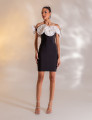 Vestido Flores Dália Preto