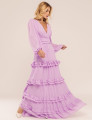 VESTIDO DECOTE V MAIA LAVANDA