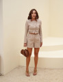CONJUNTO TWEED GRAZI  BEGE