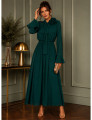 VESTIDO CREPE BELLE VERDE