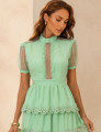 Vestido Detalhe Tule Miranda Verde